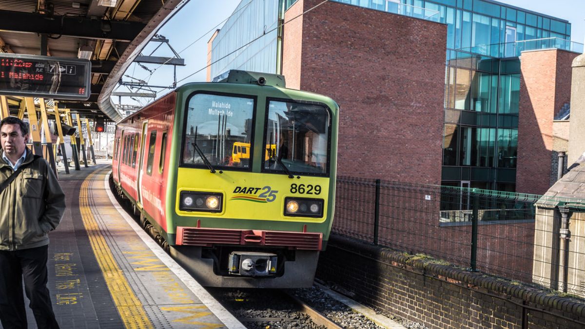 DART train Dublin