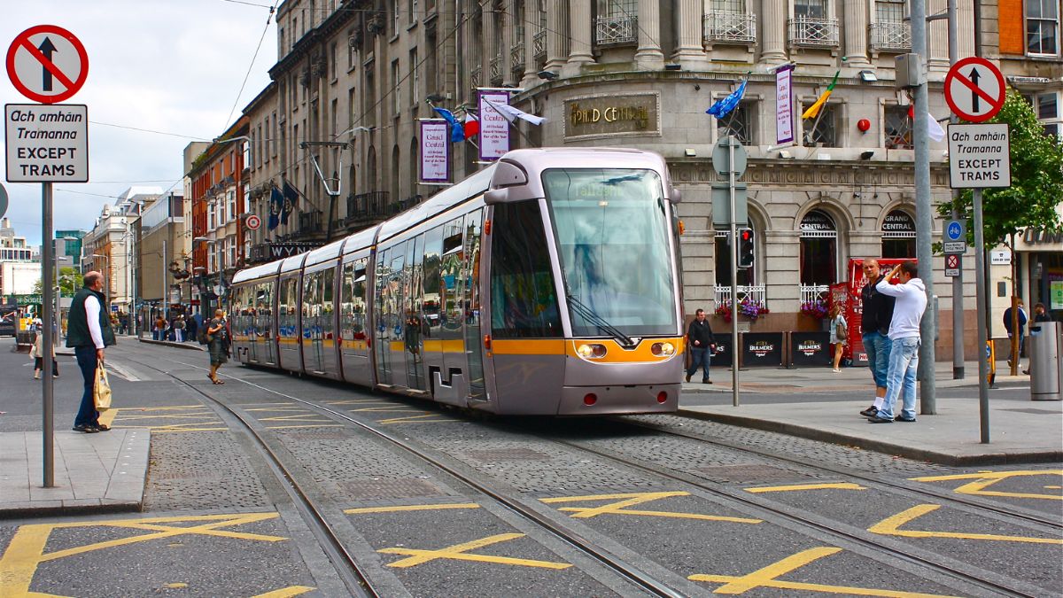 LUAS Train Dublin