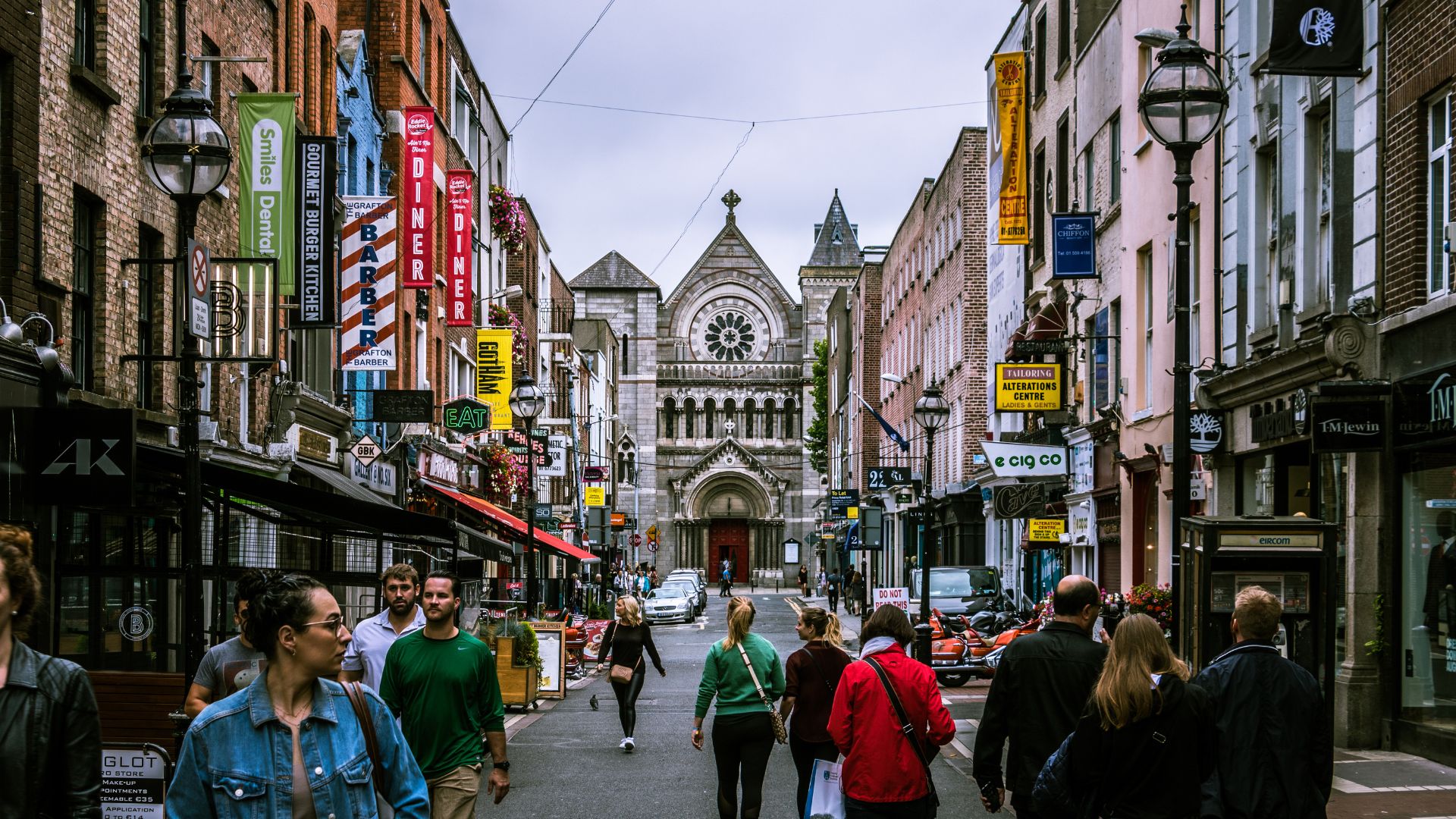 People walking on the street