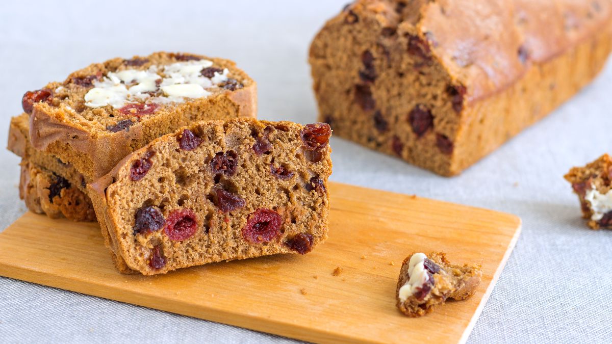 Irish Barmbrack - a mixed fruit cake