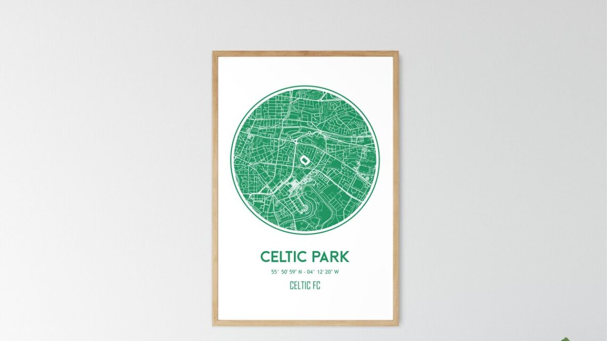 Celtic Park wall art