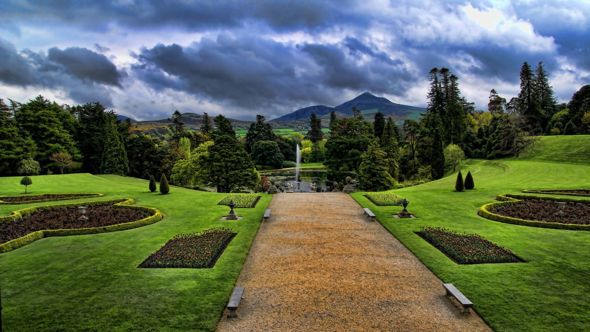 Powerscourt Garden, Ireland