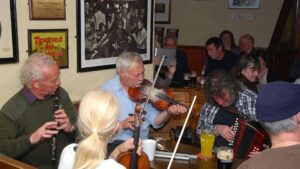 Musicians at Gus O'Connor Pub, Doolin, Ireland