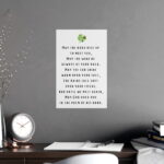May the road rise up to meet you poster (unframed) - Image 4