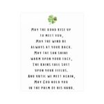 May the road rise up to meet you poster (unframed)
