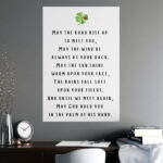 May the road rise up to meet you poster (unframed) - Image 7